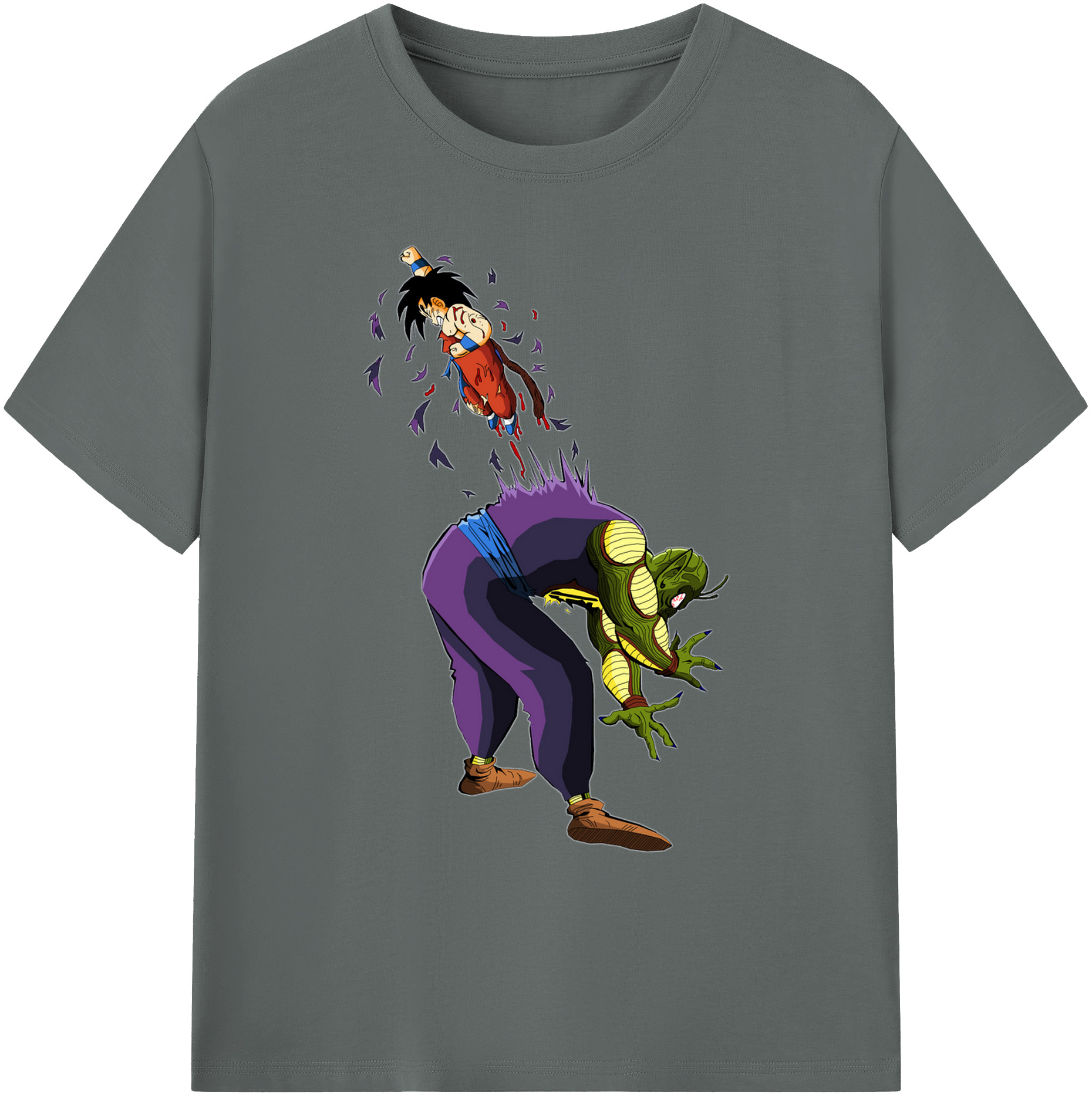 （画像用） ドラゴンボール DRAGON BALL 綿100％ メンズ半袖Tシャツ｜肌触りやわらか＆通気性